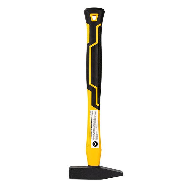 Ударно-рычажный инструмент Deli Слесарный молоток Deli DL442003 300 гр Фиберглассовая рукоять. фото 4