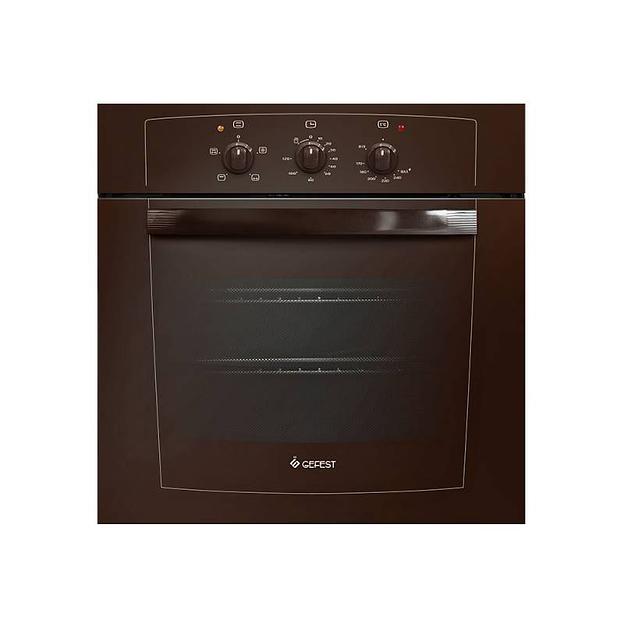 Духовой шкаф Газовый Gefest ДГЭ 601-01 К коричневый фото 1