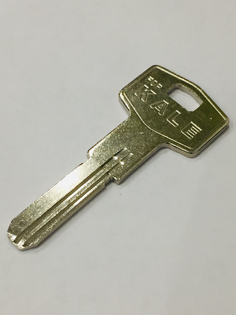 Заготовка ключа KALE, 2 паза узкий под бронь фото 1