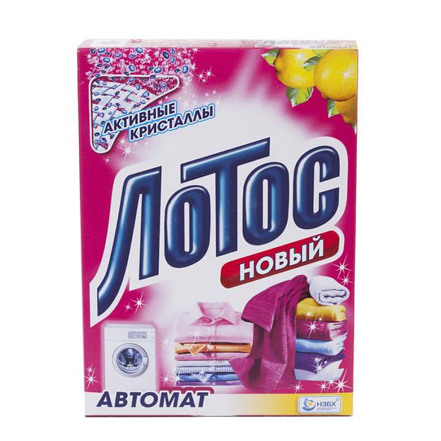 Стиральный порошок Лотос «Новый» Автомат, 350 гр к/п ОПТ фото 1
