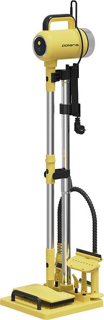 Пароочиститель напольный Polaris PSC 1711C 1700Вт желтый/черный фото 1
