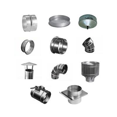 Фасонные части для круглых воздуховодов фото 1