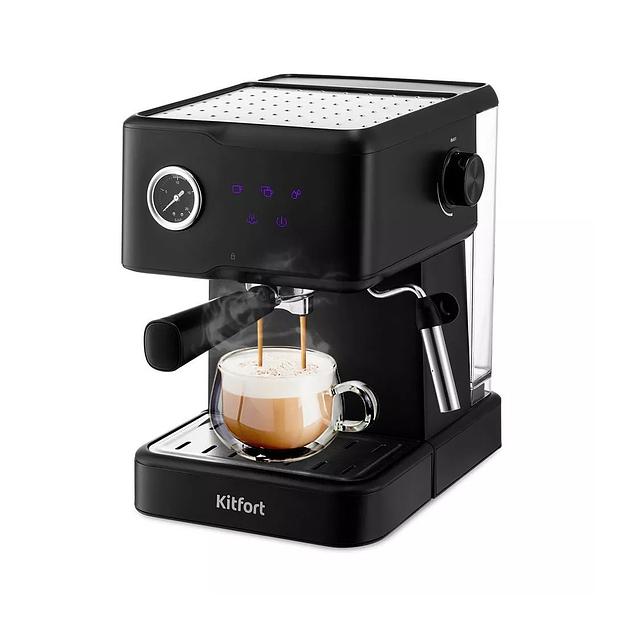 Кофеварка рожковая Kitfort КТ-7124 фото 1