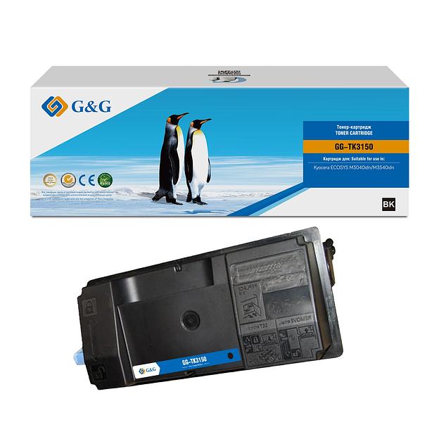Картридж лазерный G&G GG-TK3150 TK-3150 черный (14500стр.) для Kyocera ECOSYS M3040idn/ECOSYS M3540idn фото 1