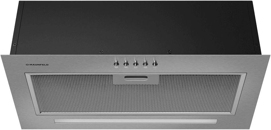 Вытяжка встраиваемая Maunfeld Crosby Hardy 1000Push серебристый управление: кнопочное (1 мотор) фото 2