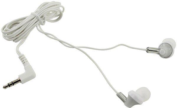 Наушники вкладыши Panasonic RP-HJE118GU 1.1м серебристый/белый проводные в ушной раковине (RP-HJE118GUS) фото 3