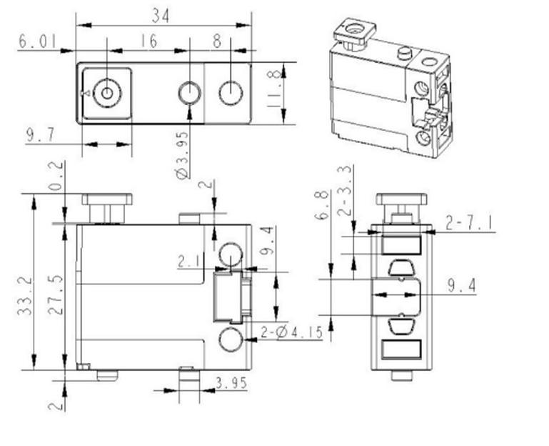 Сервопривод MS-1.5A Servo фото 3