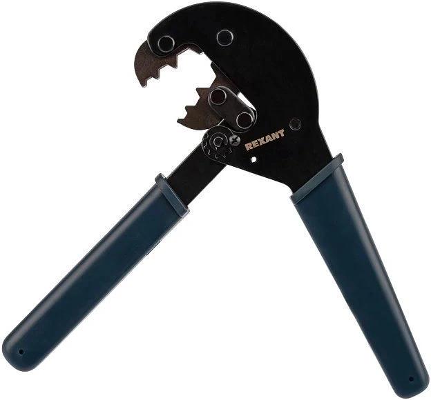 Инструмент обжимной Rexant HT-106E 12-3204 для RG-8/11/213 черный фото 1
