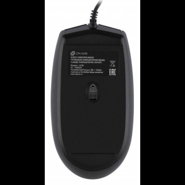 Oklick 147M черный оптическая (2000dpi) USB (4but) [1454525] фото 5