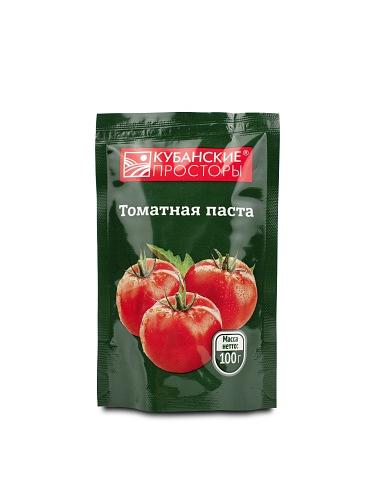 Томатная паста «Кубанские просторы», 100 г, опт фото 1