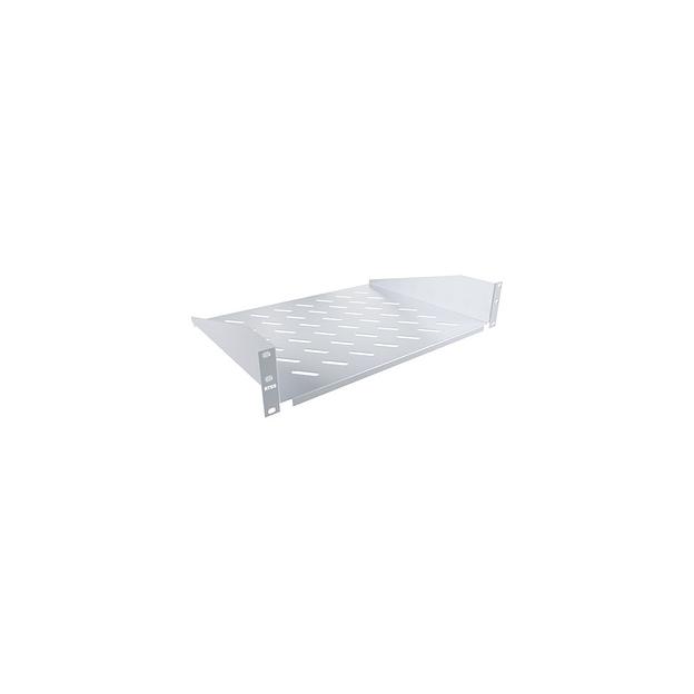 Полка стац. NTSS NTSS-FF-350 2U 20кг. 19" 350мм серый фото 1