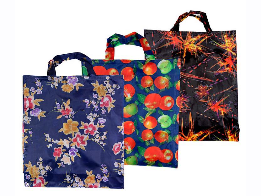 Сумка хозяйственная болоньевая 33x37 см, Опт фото 1