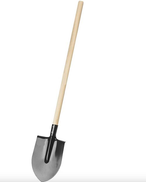 Лопата ледоруб термообработанная с черенком «МАТ и К», опт фото 1