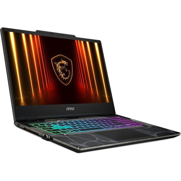Ноутбук MSI Cyborg 15 B2RWEKG-272XRU Core 5 210H 16Gb SSD512Gb NVIDIA GeForce RTX5050 8Gb 15.6" IPS FHD (1920x1080) FreeDOS black WiFi BT Cam (9S7-15Q342-272) фото 6