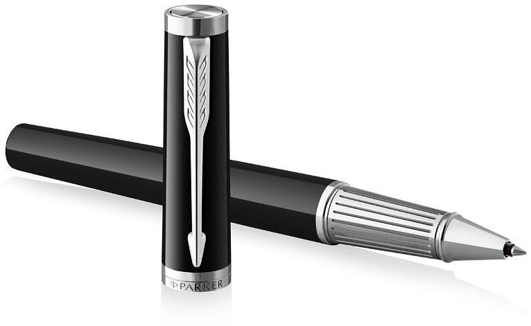 Ручка роллер Parker Ingenuity Core T570 (2181996) Black CT F черн. черн. подар.кор. фото 1