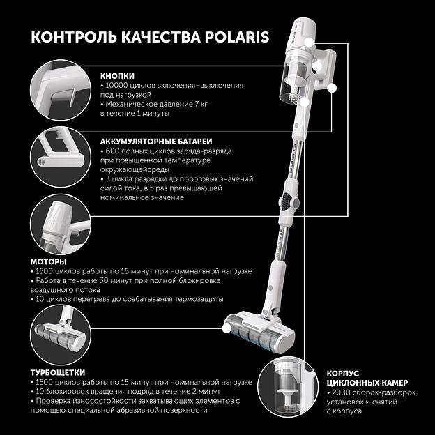 Пылесос Polaris PVCS 4050 CyclonicPRO 500Вт белый фото 10