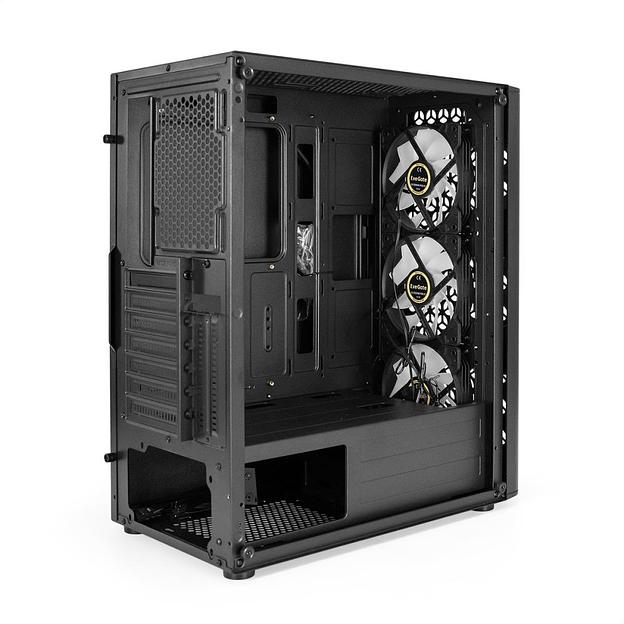 Корпус EXEGATE EVO-9202 MidiTower ATX MicroATX Цвет черный EX294965RUS фото 3