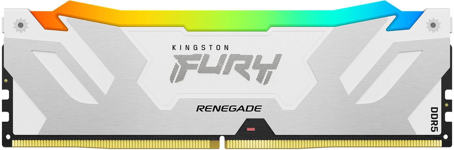 Память DDR5 16GB 8000MHz Kingston KF580C38RWA-16 Fury Renegade Black RTL PC5-57600 CL38 DIMM 288-pin 1.45В single rank Ret фото 1