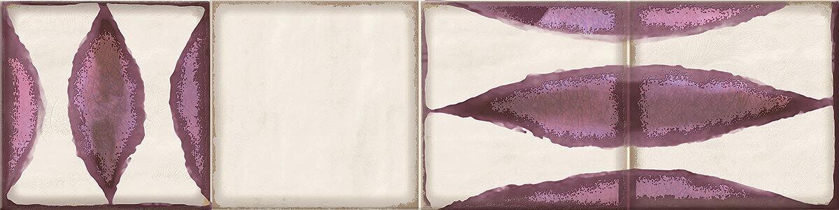 Плитка керамическая ELETTO Faenza 630х156 фриз Wine Flor 2 586842002 фото 1