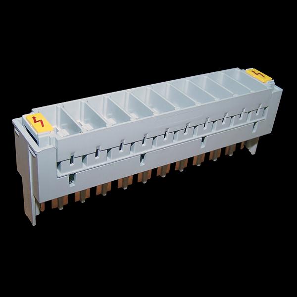 Магазин защиты для плинтов, 10 пар, 3-полюсный, без разрядников (TWT-LSA10-MAG) фото 1