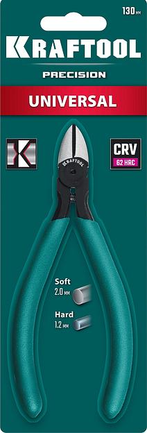 KRAFTOOL Universal, 130 мм, прецизионные бокорезы (220017-5-12) фото 10