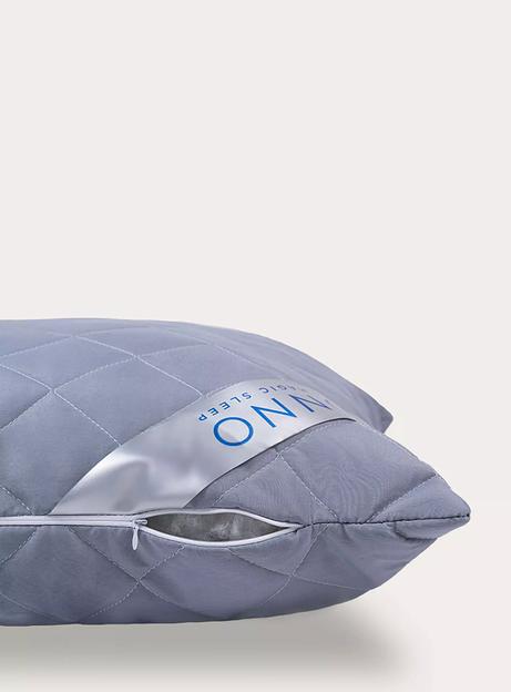 Подушка SONNO Aura 70x70 гипоаллергенный наполнитель Amicor TM Цвет Французский серый ОПТ  фото 4