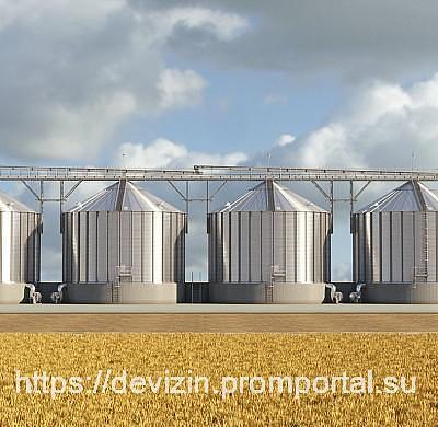 Силос с плоским дном (Зернохранилище) фото 2