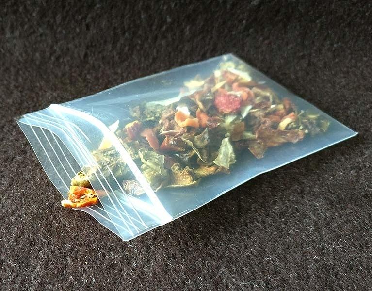 Пакет полиэтиленовый zip-lock прозрачный 5x8 см фото 1