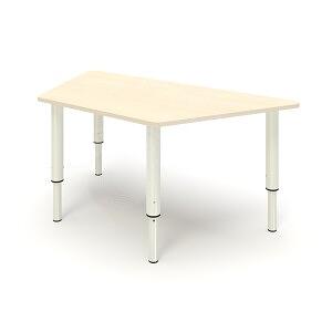 Стол детский трапециевидный, регулируемый по высоте, 1100x460-580x500 мм фото 1