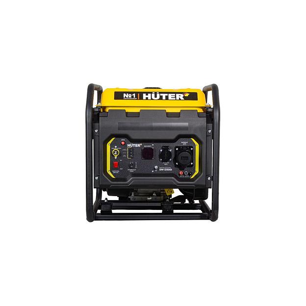 Бензиновый генератор Huter DN12500i, 220/12 В, 9кВт [64/10/12] фото 1