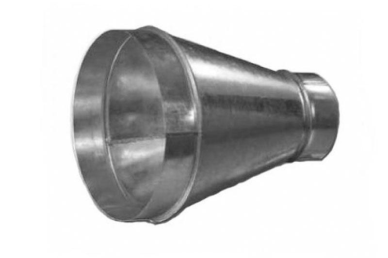 Переход круглый D 125/100 фото 1