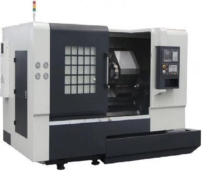 Токарный станок с ЧПУ с наклонной станиной CKY45H фото 1