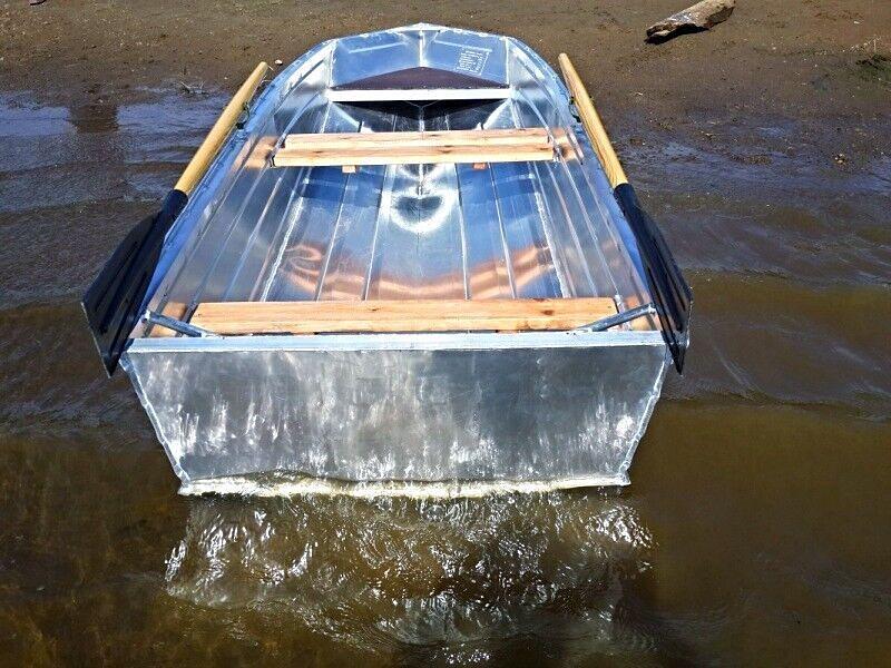 Алюминиевая лодка Тактика 270, 270*100*35 см фото 8