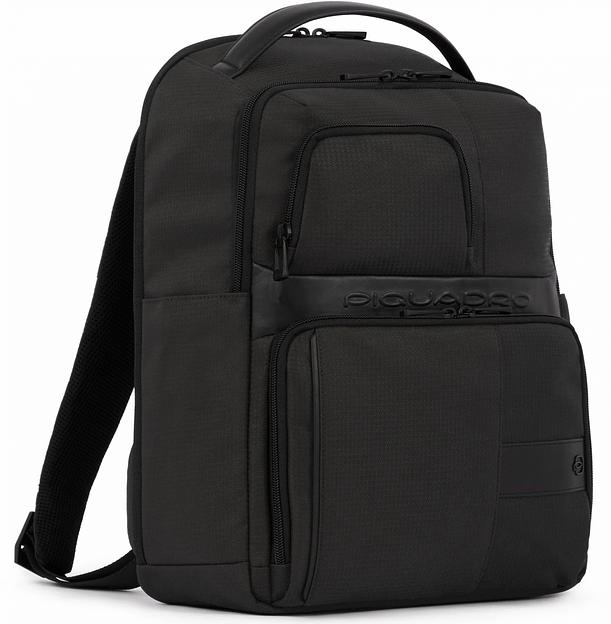 Рюкзак мужская Piquadro Wollem CA6238W129/N черный полиэстер/натур.кожа фото 3