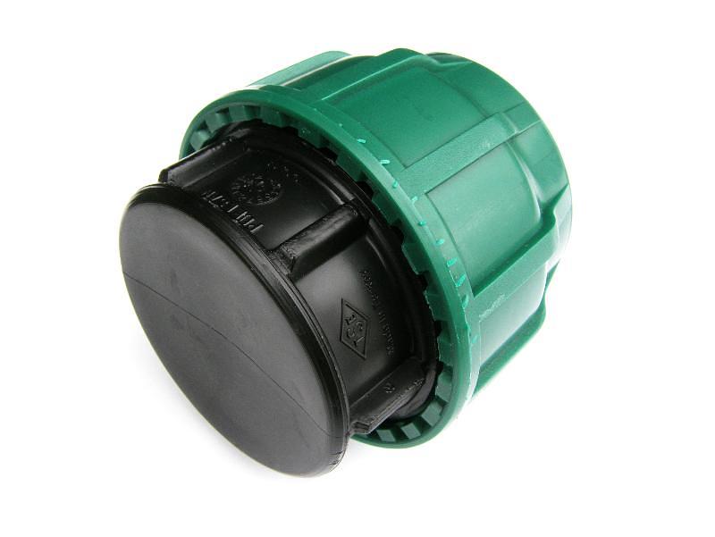 Заглушка ПНД 40 мм компрессион. фото 1