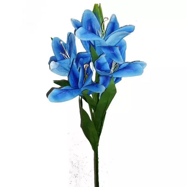 Интерьерные цветы Лилии 90см (3 штуки) 880-2 фото 4