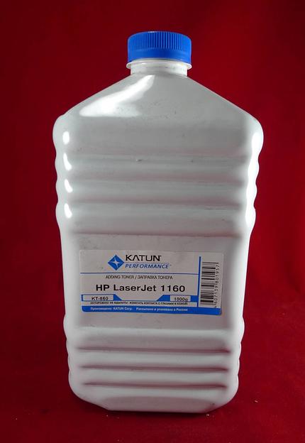 Тонер для картриджей Q5949A/X, CRG-708 (кан. 1кг) Katun фас.Россия фото 1