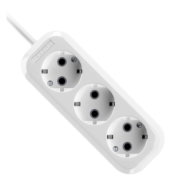 Defender Удлинитель R330 16 А, 2 м [99371], с заземлением фото 1