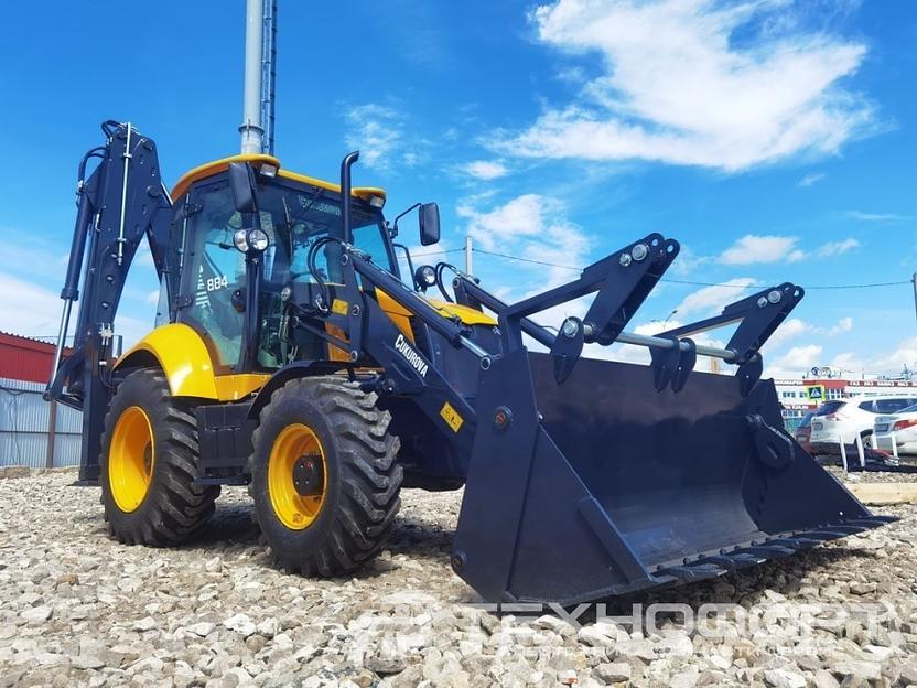 Экскаватор погрузчик Cukurova 884 фото 5