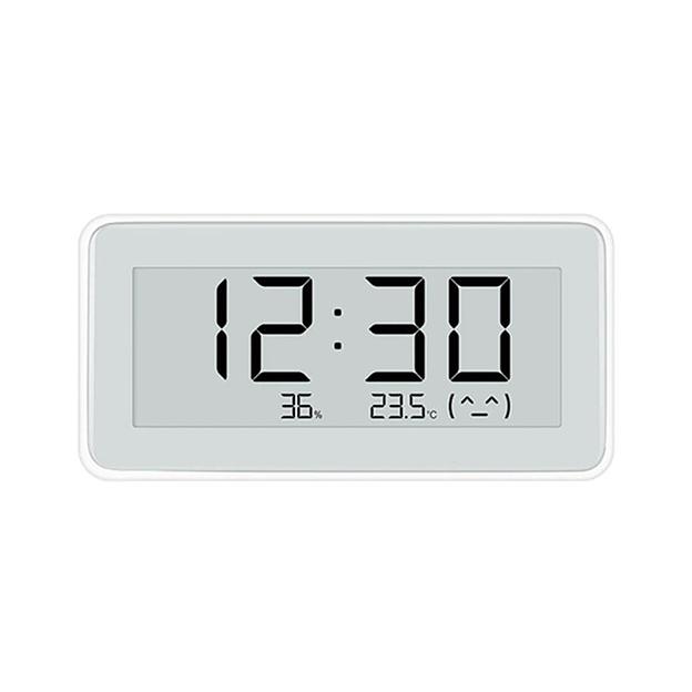 Часы-термогигрометр  Xiaomi  Temperature and Humidity Monitor Clock  BHR5435GL/LYWSD02MMC Белый фото 2
