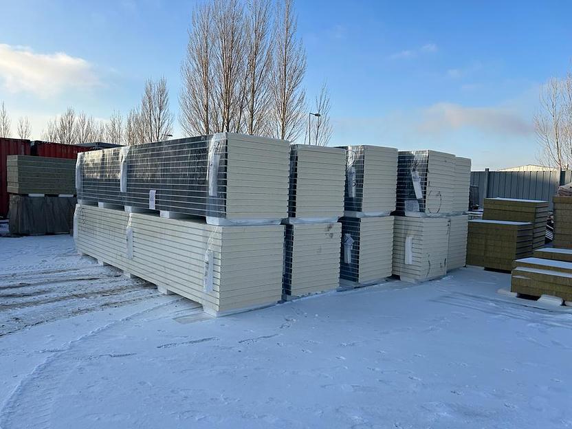 Сэндвич-панели ПИР 100х1000 мм фото 1