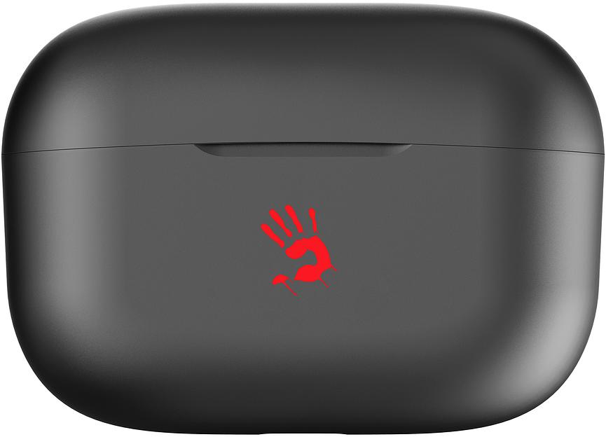 Гарнитура вкладыши A4Tech Bloody M30 черный/красный беспроводные bluetooth в ушной раковине фото 5
