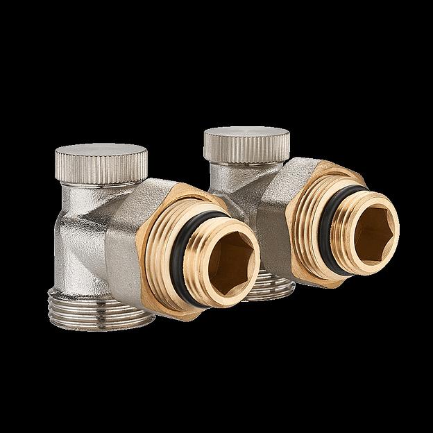 Клапан нижнего подключения «Флагман» тип TK-HP (TK-HU) Ду 20 угловой, ОПТ фото 1