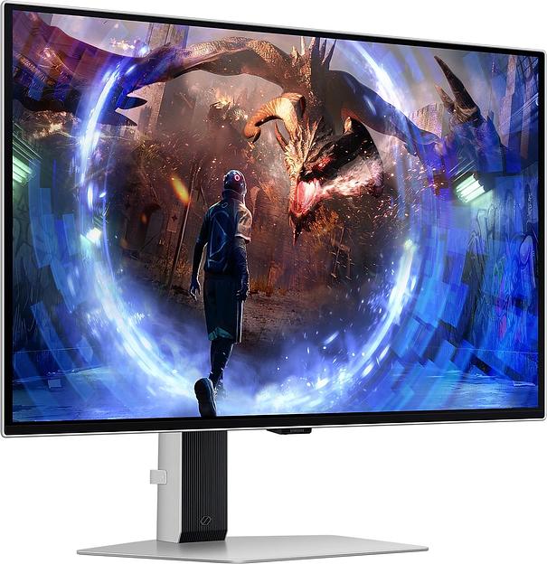 Монитор Samsung 27" Odyssey G5 S27DG600SIXCI черный OLED LED 1ms 16:9 HDMI матовая HAS Piv 250cd 178гр/178гр 2560x1440 360Hz FreeSync Premium Pro DP Quad 2K (1440p) USB 6.9кг фото 3