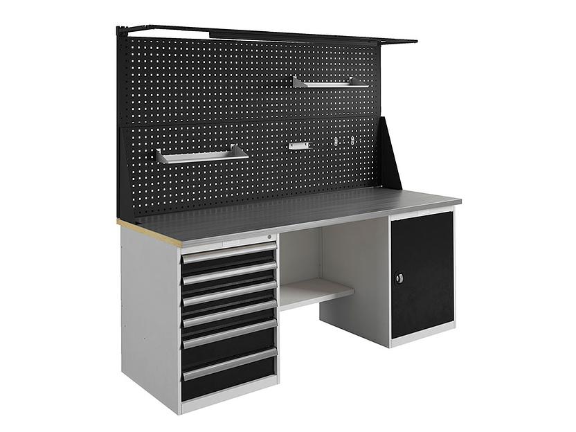 Верстак слесарный металлический Практик Expert T WTH200 комплект12 (ExpTWTH200.T6/T1.021) фото 1