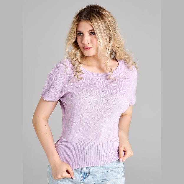 Кофта «Фантазия» сиреневая ОПТ фото 1