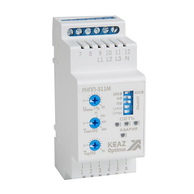 Реле напряжения OptiDin РНПП-311М-УХЛ4 | 114060 | КЭАЗ фото 1