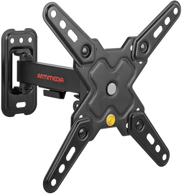 Кронштейн для телевизора Arm Media MARS-7 черный 20"-43" макс.25кг настенный поворот и наклон фото 1