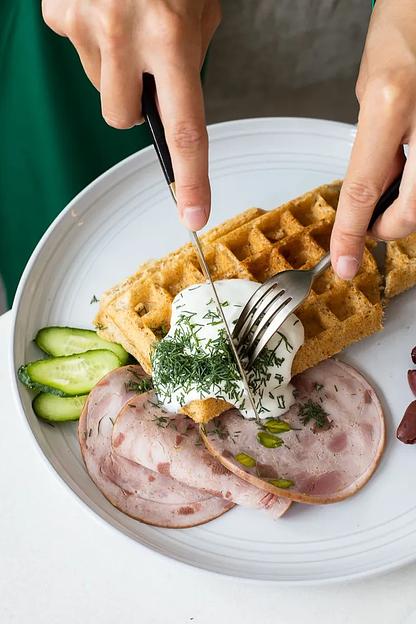 Смесь для вафель из зелёной гречки без глютена MOOGREEN, 90 г фото 10