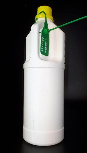 Пластиковая с узким (19 мм) горлом бутылка 1 л «ЧИБИС» для взятия проб в комплекте с пломбой фото 2